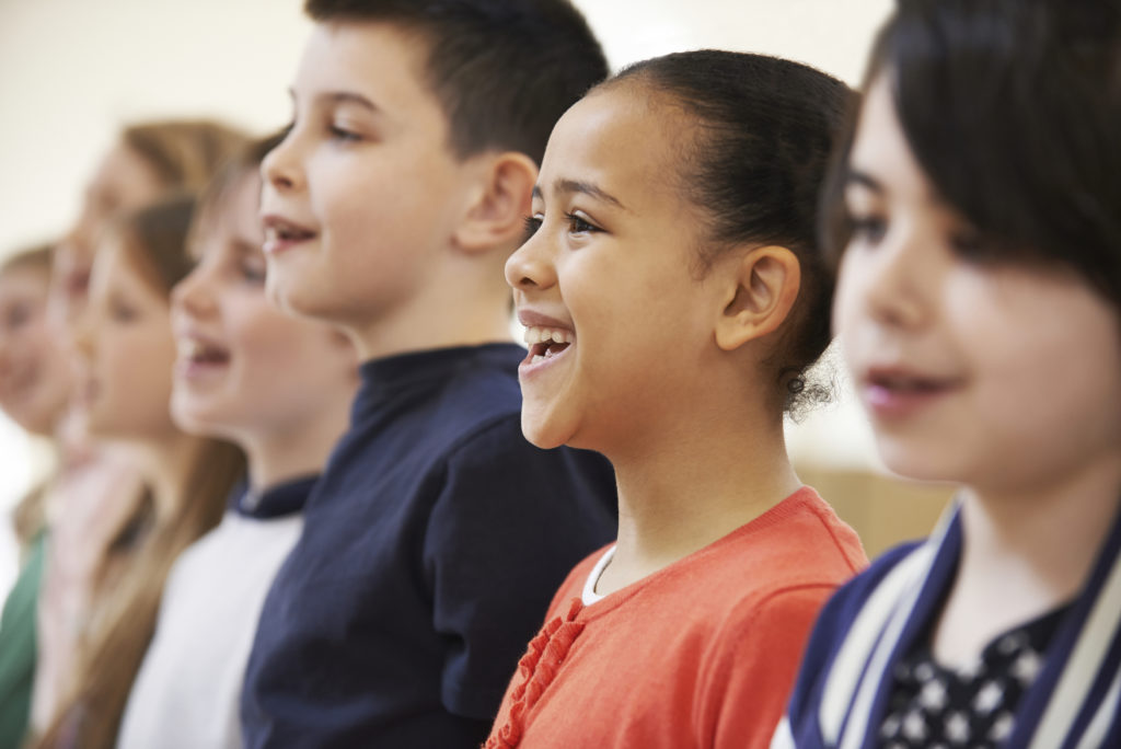 Worshipping Through Singing in Children's Sunday School